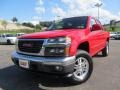 Fire Red 2009 GMC Canyon SLE Crew Cab 4x4