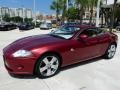 Radiance Red Metallic 2008 Jaguar XK XK8 Coupe Exterior