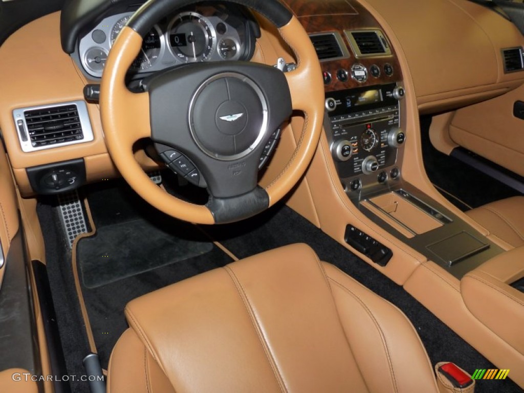 2009 Aston Martin DB9 Volante Sahara Tan Dashboard Photo #53866936