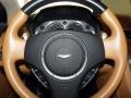 2009 Aston Martin DB9 Sahara Tan Interior Steering Wheel Photo