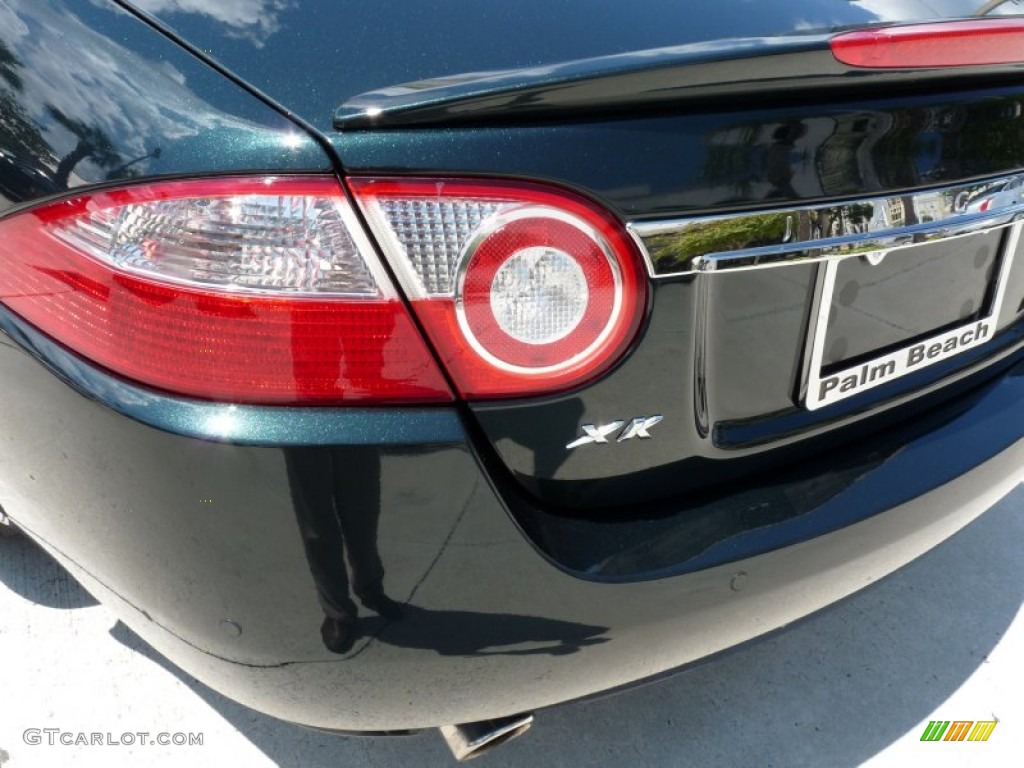 2009 XK XK8 Convertible - Botanical Green / Caramel photo #12