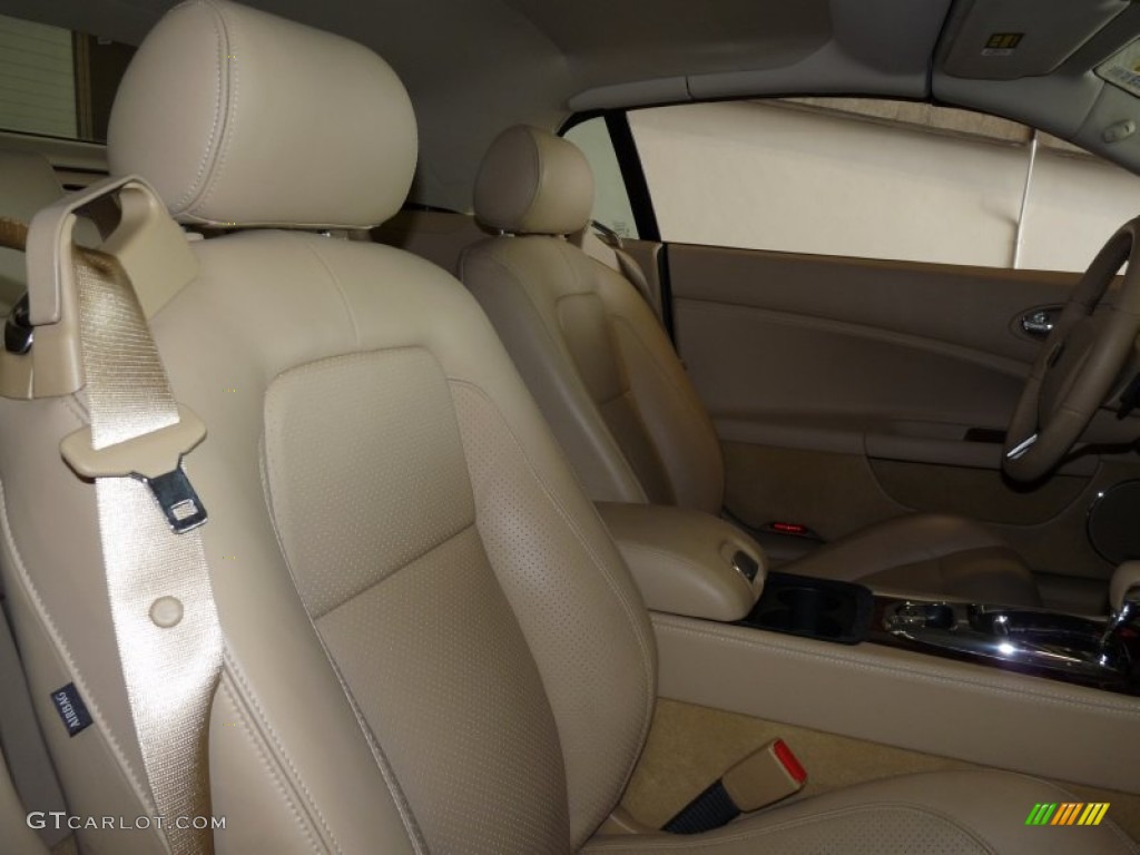 2009 XK XK8 Convertible - Botanical Green / Caramel photo #19