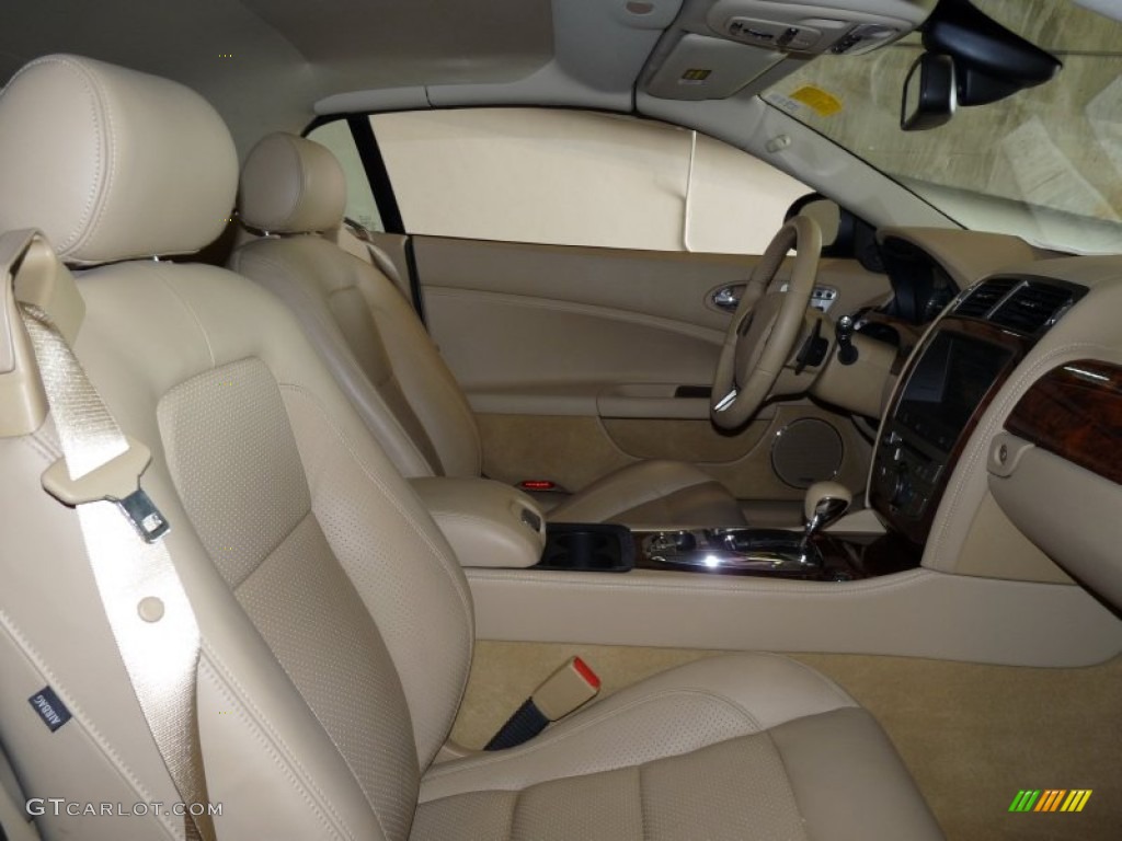 2009 XK XK8 Convertible - Botanical Green / Caramel photo #20