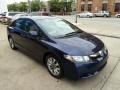 2009 Royal Blue Pearl Honda Civic EX Sedan  photo #6