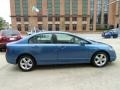 Atomic Blue Metallic 2008 Honda Civic EX Sedan Exterior