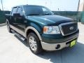 2007 Forest Green Metallic Ford F150 Lariat SuperCrew  photo #1