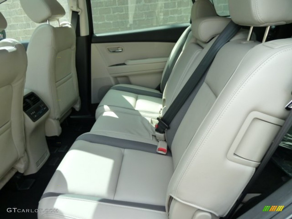 2011 CX-9 Touring AWD - Dolphin Gray Mica / Sand photo #11