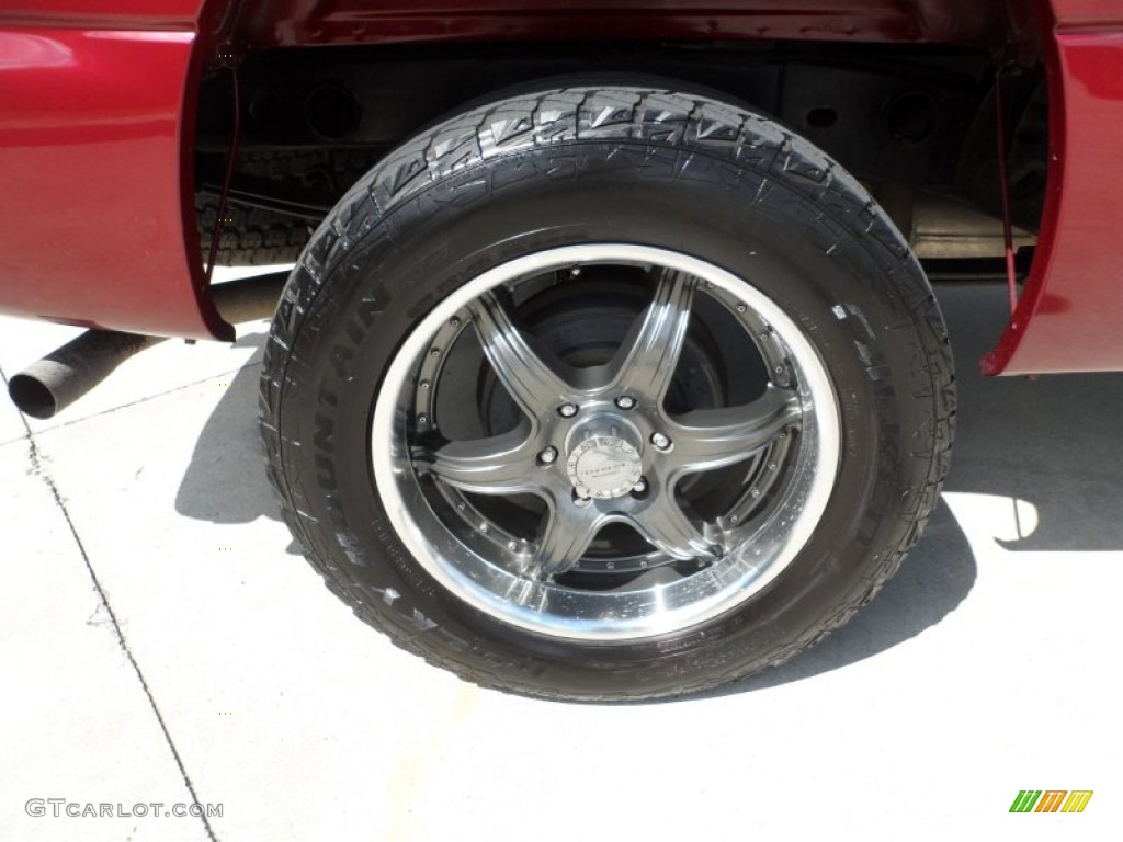 2006 GMC Sierra 1500 SLE Extended Cab 4x4 Custom Wheels Photo #53869552