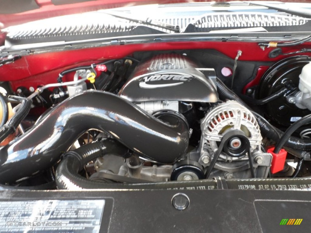 2006 GMC Sierra 1500 SLE Extended Cab 4x4 5.3 Liter OHV 16V Vortec V8 Engine Photo #53869633