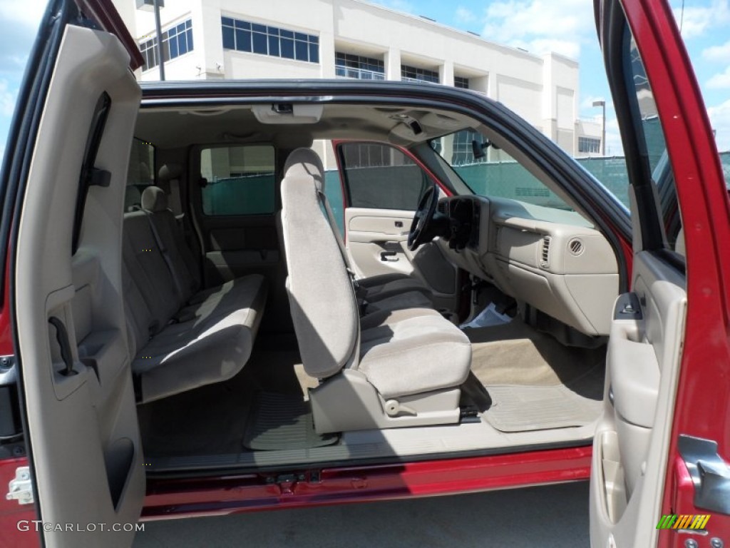 2006 Sierra 1500 SLE Extended Cab 4x4 - Sport Red Metallic / Neutral photo #24