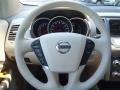 2011 Nissan Murano CC Cashmere Interior Steering Wheel Photo
