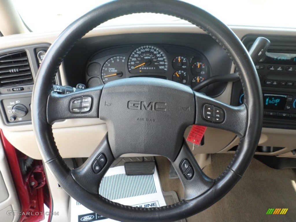2006 GMC Sierra 1500 SLE Extended Cab 4x4 Steering Wheel Photos