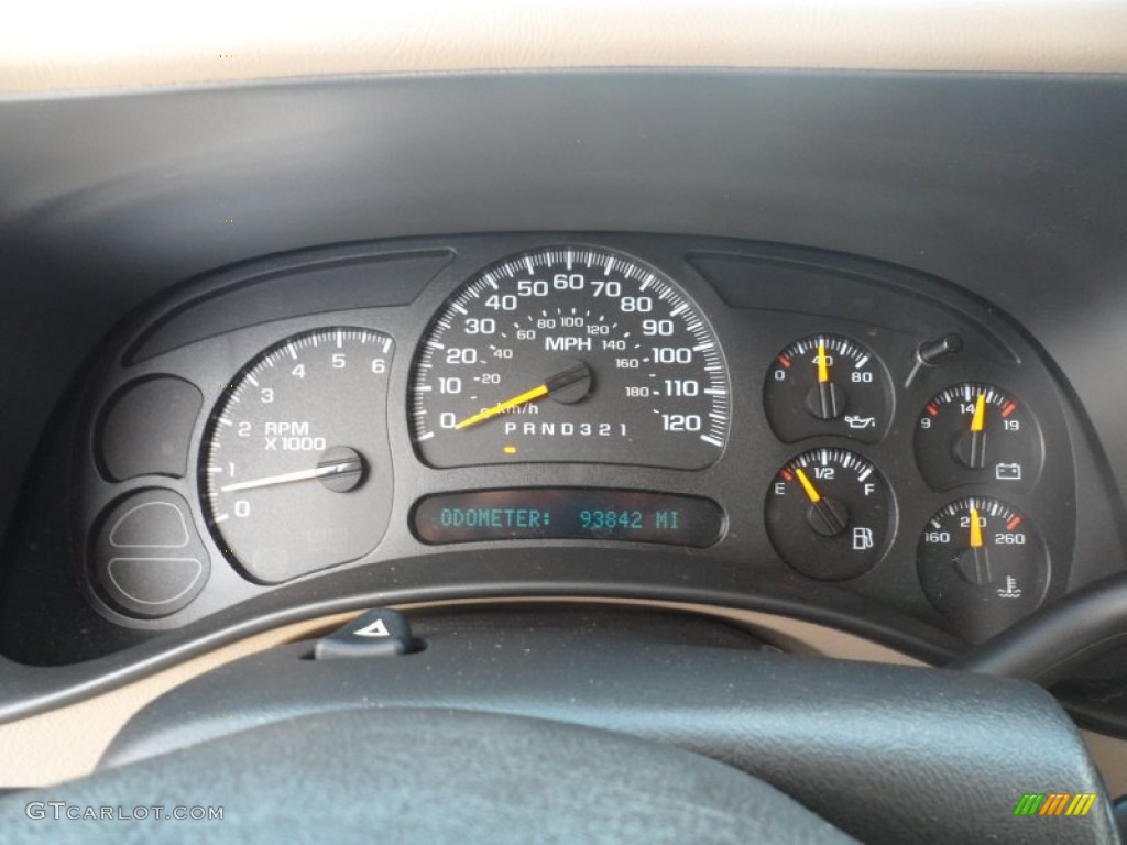 2006 GMC Sierra 1500 SLE Extended Cab 4x4 Gauges Photo #53869798