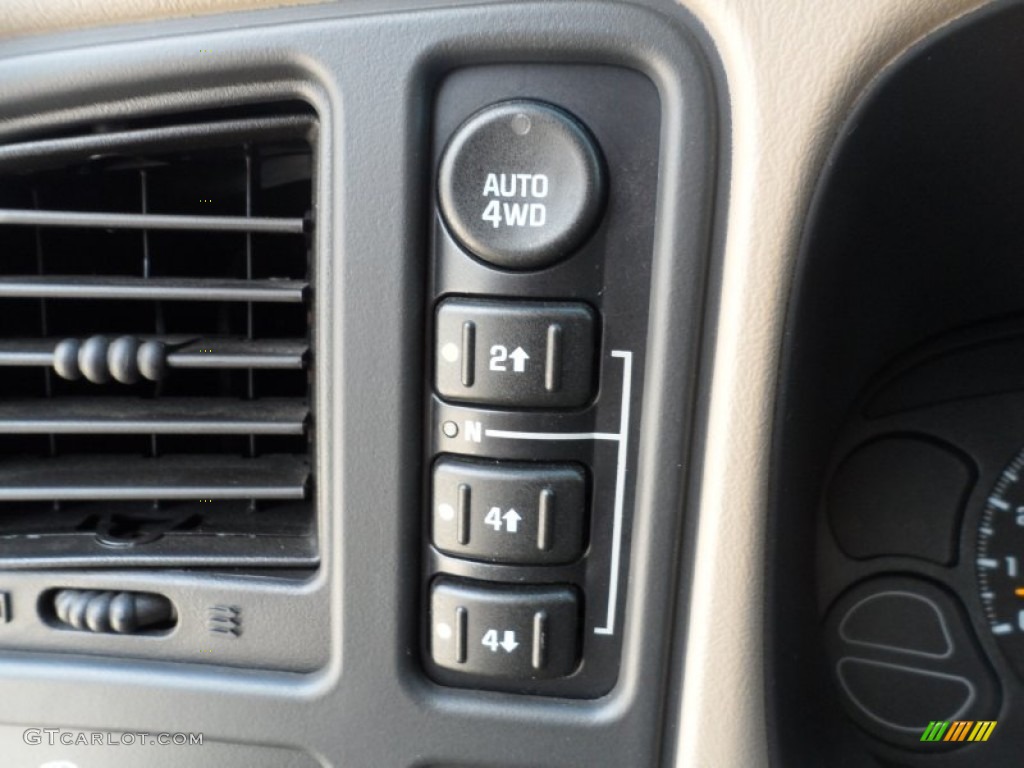 2006 GMC Sierra 1500 SLE Extended Cab 4x4 Controls Photo #53869825