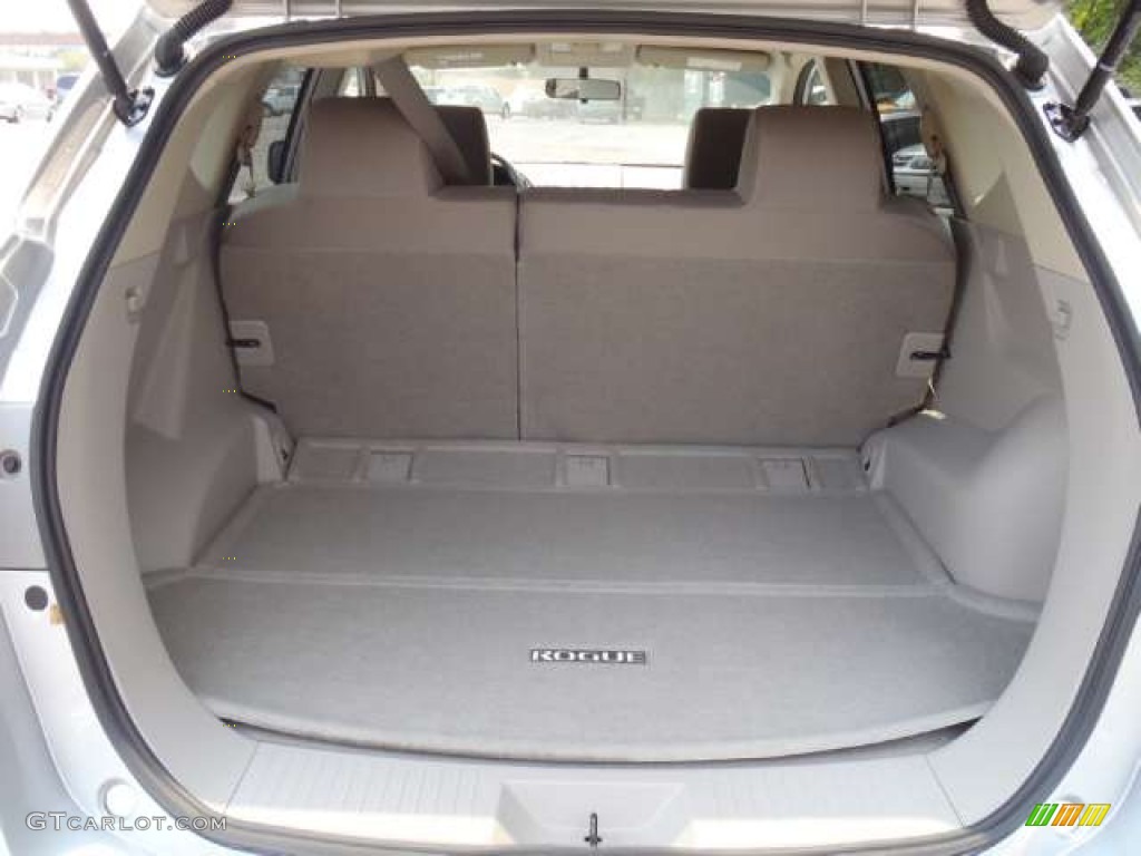 2011 Rogue SV - Silver Ice Metallic / Gray photo #12