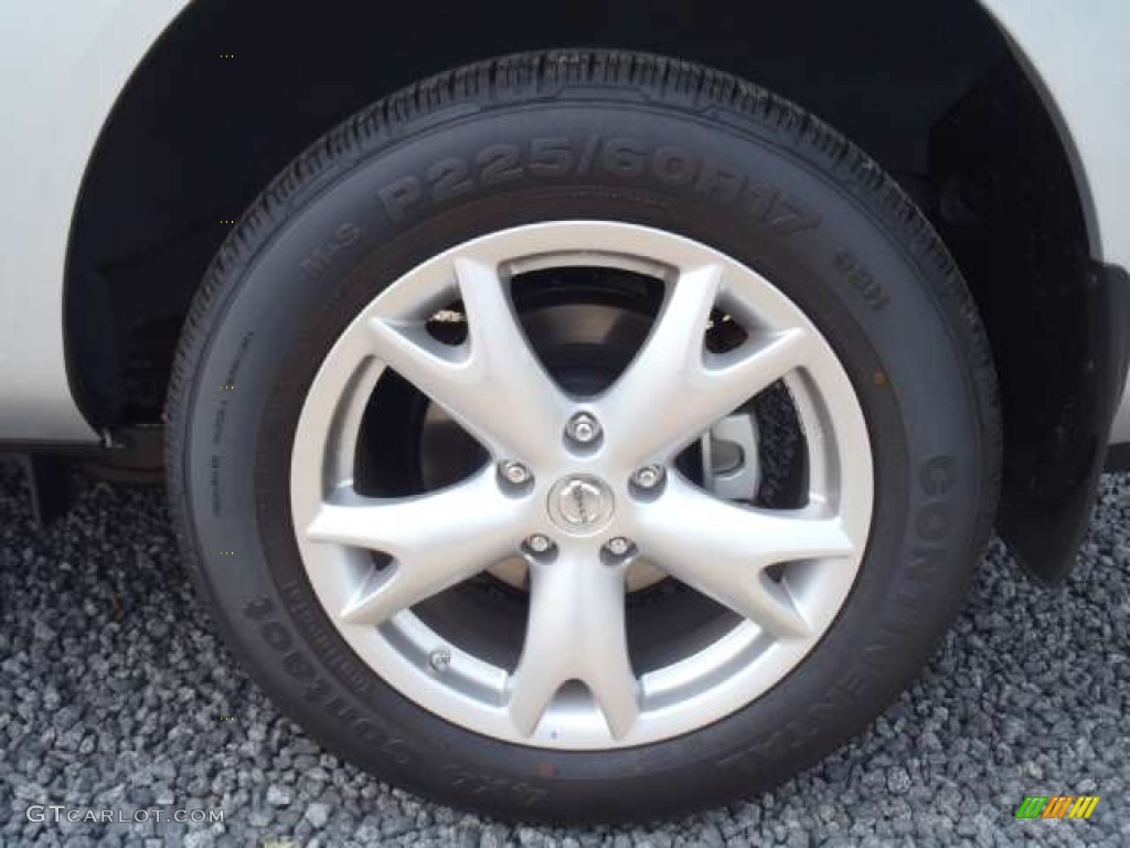 2011 Rogue SV - Silver Ice Metallic / Gray photo #13
