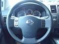 2011 Nissan Armada Charcoal Interior Steering Wheel Photo
