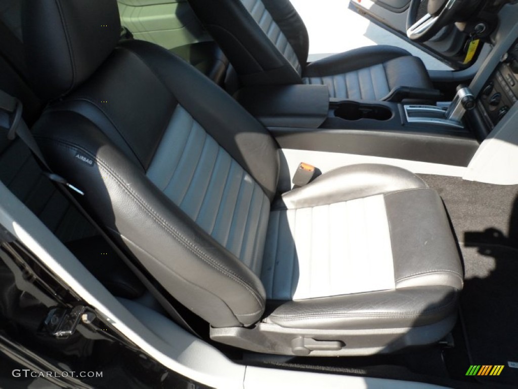 Charcoal Black/Dove Interior 2008 Ford Mustang GT/CS California Special Coupe Photo #53870500