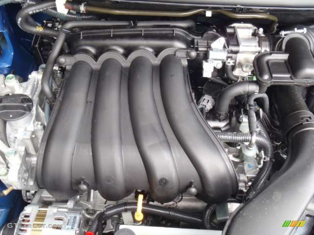 2012 Nissan Versa 1.8 SL Hatchback 1.8 Liter DOHC 16-Valve CVTCS 4 Cylinder Engine Photo #53871157