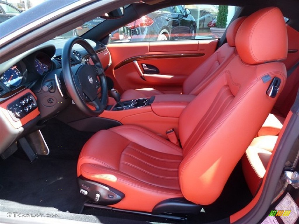 Rosso Corallo (Red) Interior 2008 Maserati GranTurismo Standard GranTurismo Model Photo #53871414