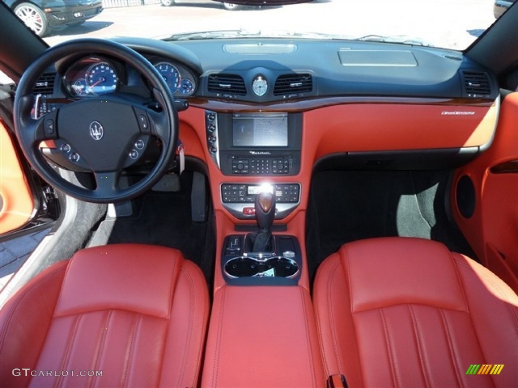 2008 Maserati GranTurismo Standard GranTurismo Model Rosso Corallo (Red) Dashboard Photo #53871421