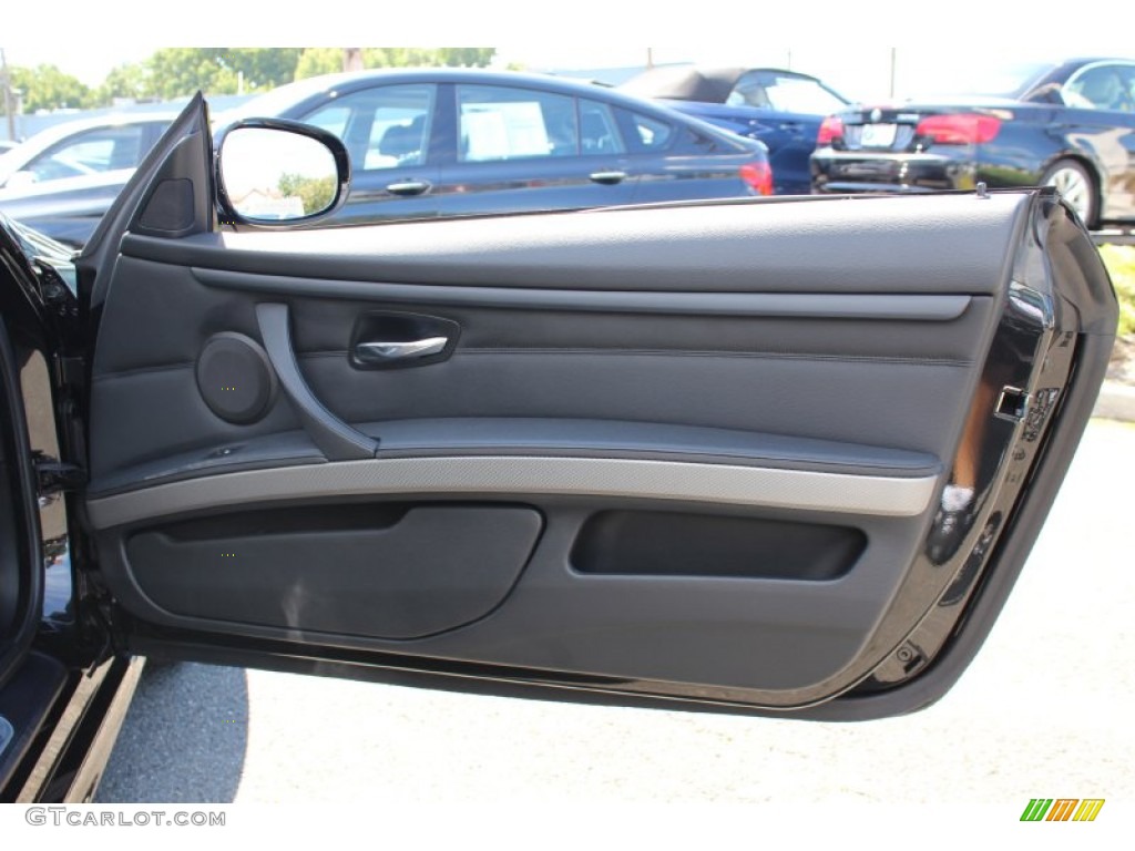 2011 3 Series 335is Coupe - Black Sapphire Metallic / Black photo #23