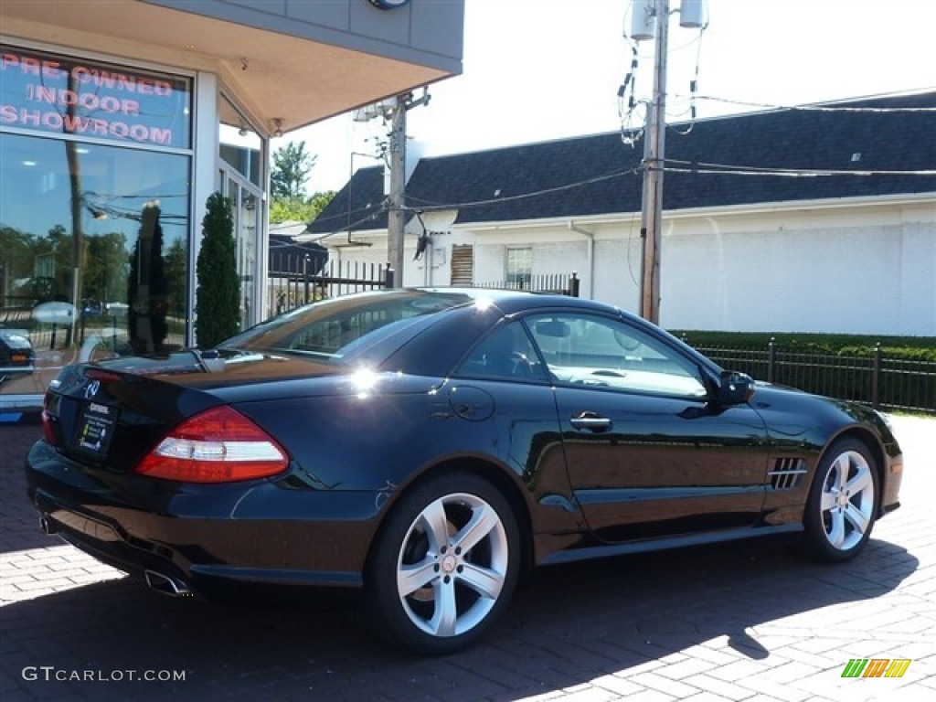 Black 2009 Mercedes-Benz SL 550 Roadster Exterior Photo #53871517