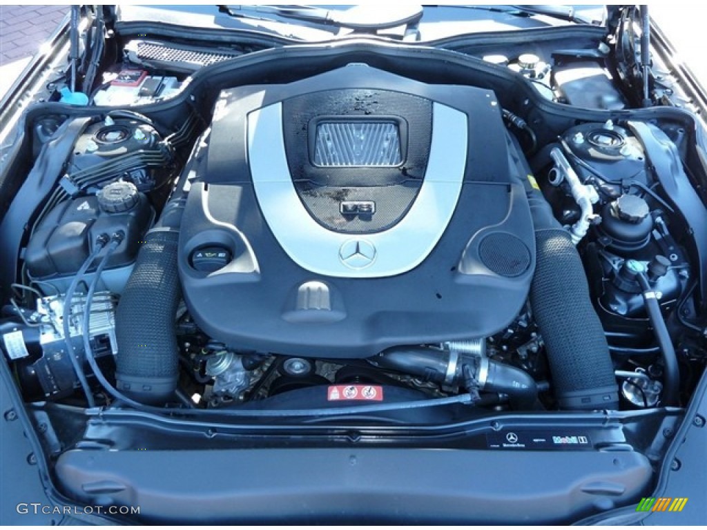 2009 Mercedes-Benz SL 550 Roadster 5.5 Liter DOHC 32-Valve VVT V8 Engine Photo #53871604