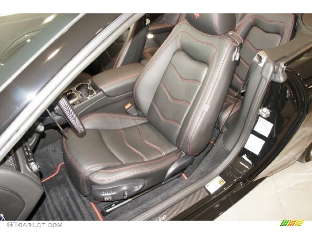 Nero Interior 2012 Maserati GranTurismo Convertible GranCabrio Sport Photo #53872054