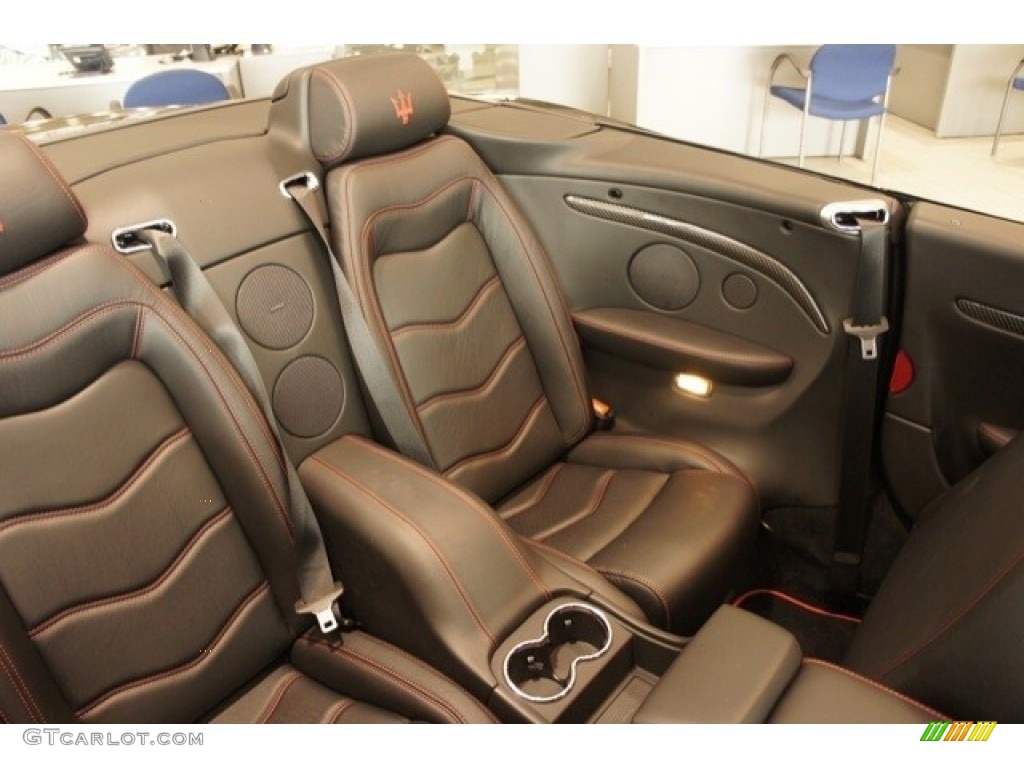 Nero Interior 2012 Maserati GranTurismo Convertible GranCabrio Sport Photo #53872123