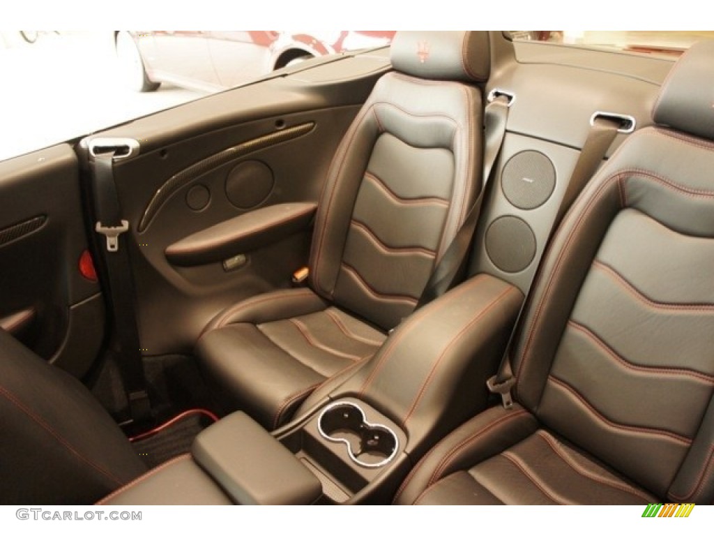 Nero Interior 2012 Maserati GranTurismo Convertible GranCabrio Sport Photo #53872129