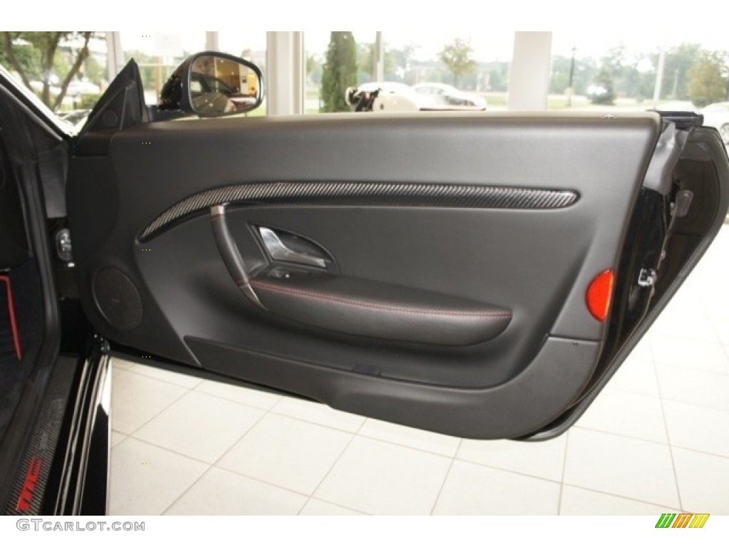2012 Maserati GranTurismo Convertible GranCabrio Sport Nero Door Panel Photo #53872138