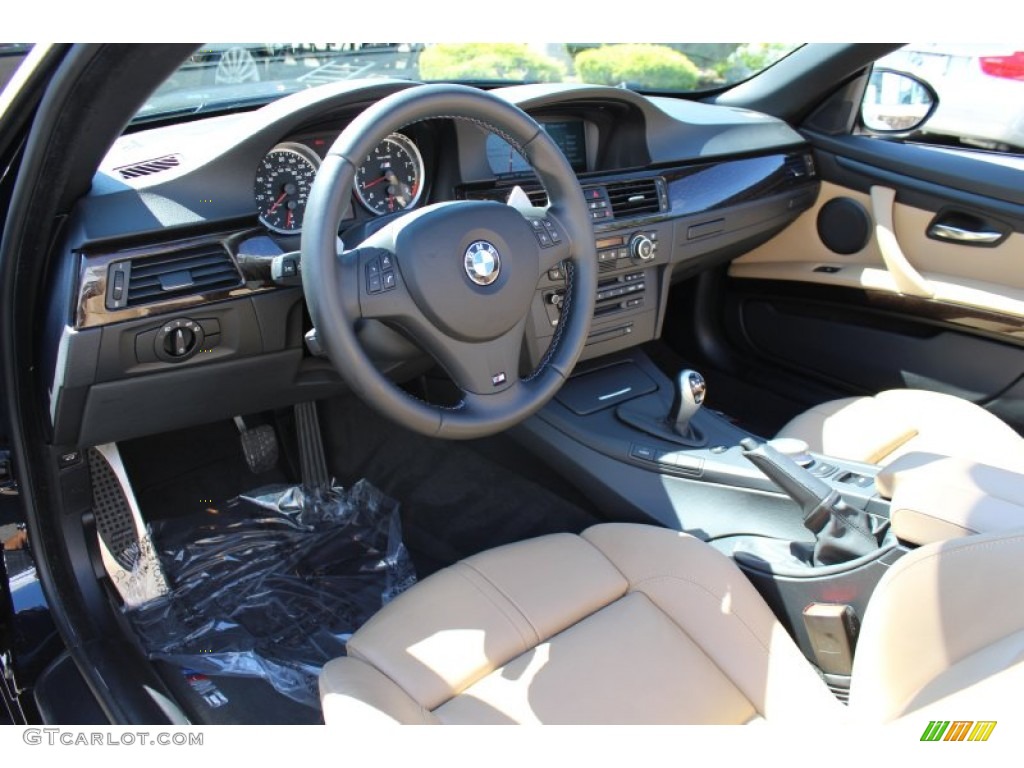 Bamboo Beige Interior 2008 BMW M3 Convertible Photo #53872285