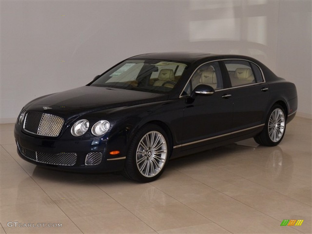 Dark Sapphire 2012 Bentley Continental Flying Spur Speed Exterior Photo #53872423