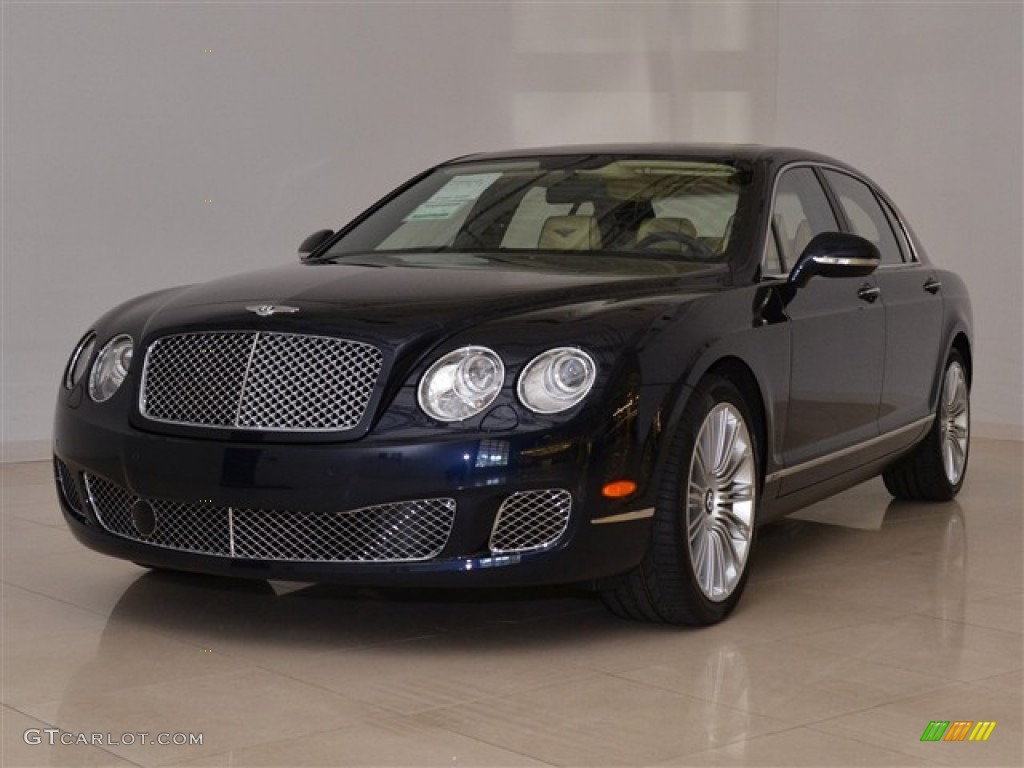 Dark Sapphire 2012 Bentley Continental Flying Spur Speed Exterior Photo #53872432