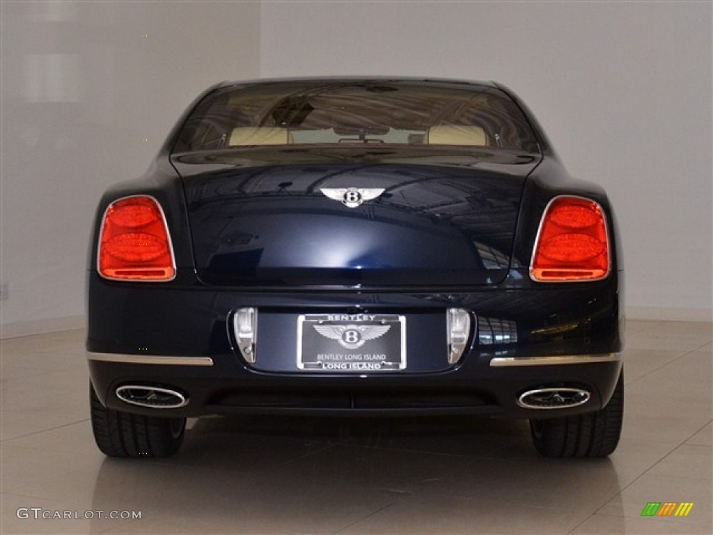 2012 Continental Flying Spur Speed - Dark Sapphire / Magnolia/Imperial Blue photo #6