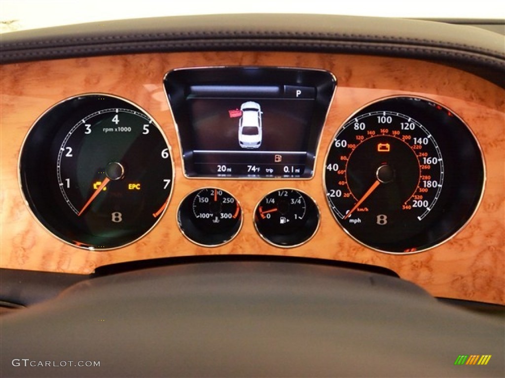 2012 Bentley Continental Flying Spur Speed Gauges Photo #53872519