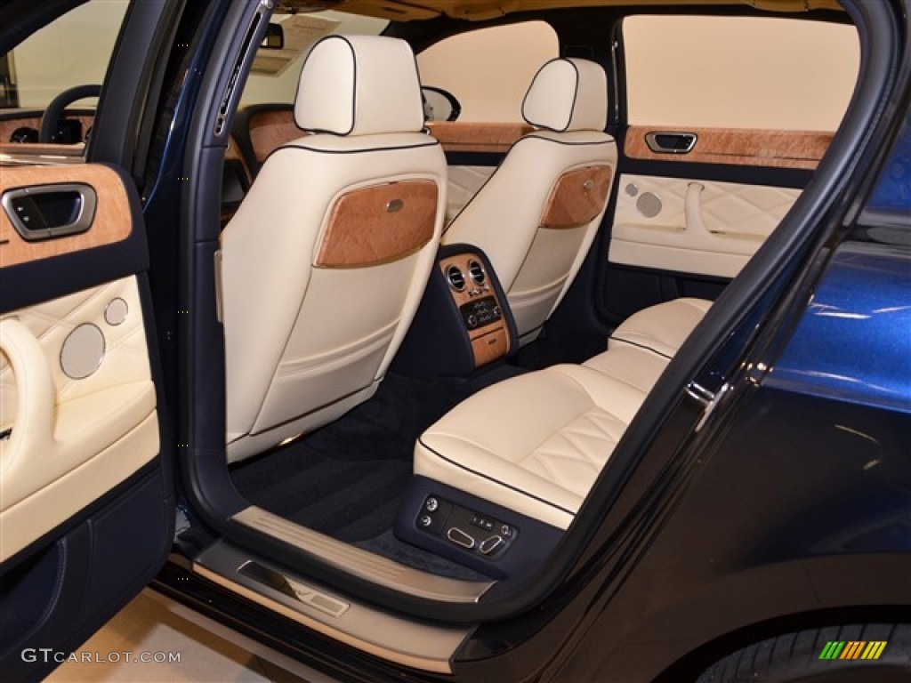 Magnolia/Imperial Blue Interior 2012 Bentley Continental Flying Spur Speed Photo #53872570