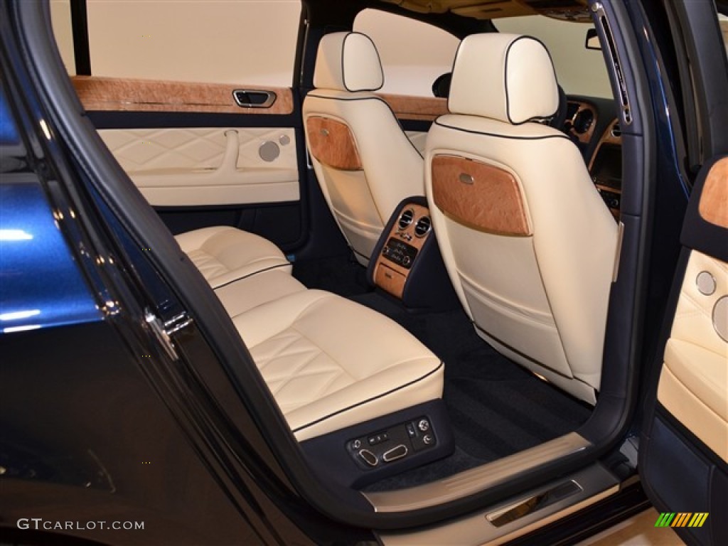 Magnolia/Imperial Blue Interior 2012 Bentley Continental Flying Spur Speed Photo #53872597