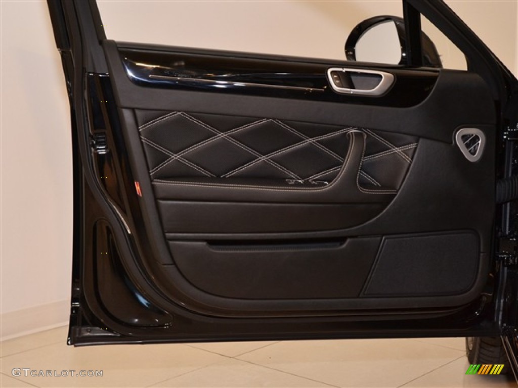 2011 Bentley Continental Flying Spur Speed Beluga Door Panel Photo #53872852