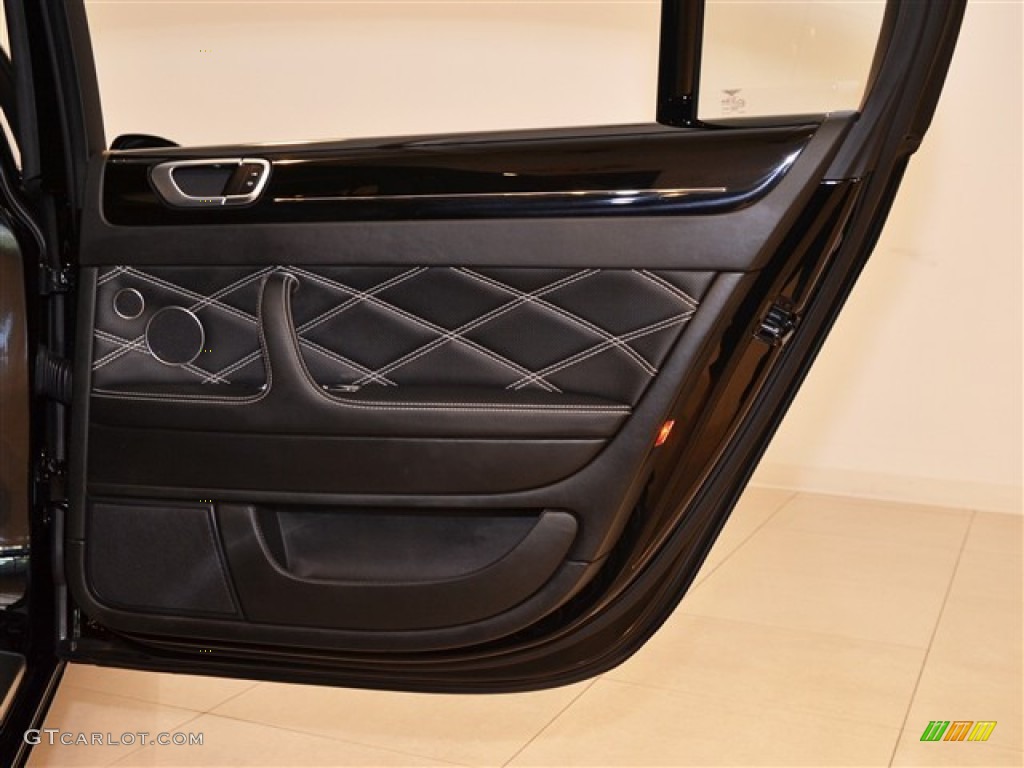 2011 Bentley Continental Flying Spur Speed Beluga Door Panel Photo #53872879