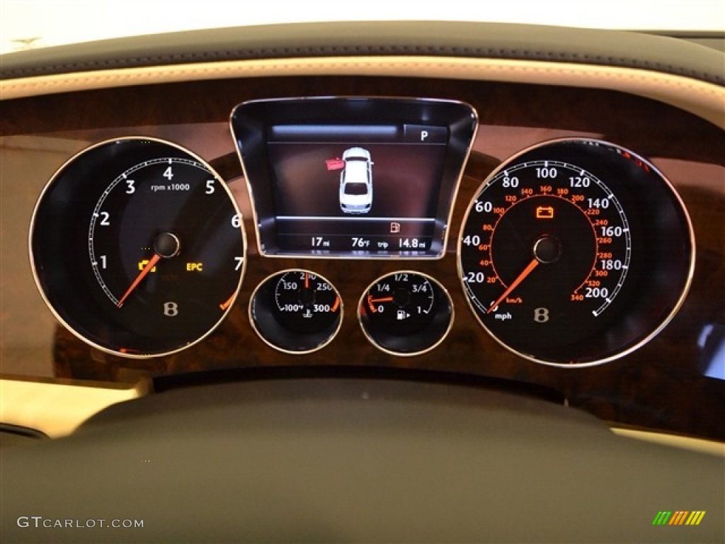 2012 Bentley Continental Flying Spur Standard Continental Flying Spur Model Gauges Photo #53872999