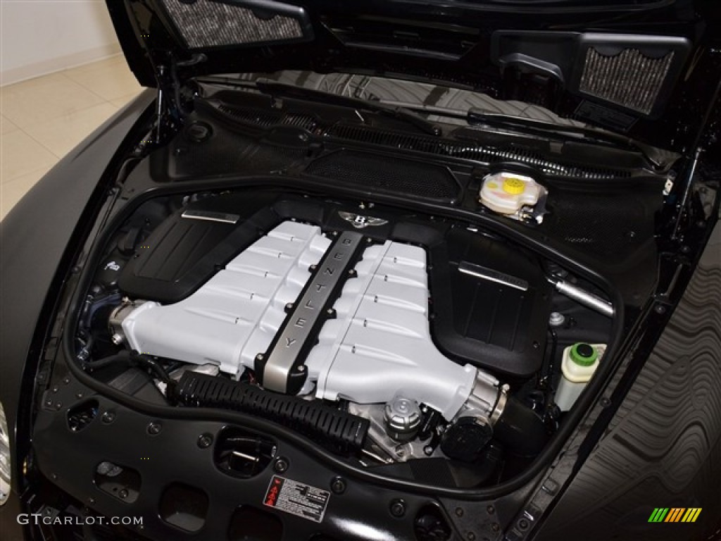 2012 Bentley Continental Flying Spur Standard Continental Flying Spur Model 6.0 Liter Twin-Turbocharged DOHC 48-Valve VVT W12 Engine Photo #53873141