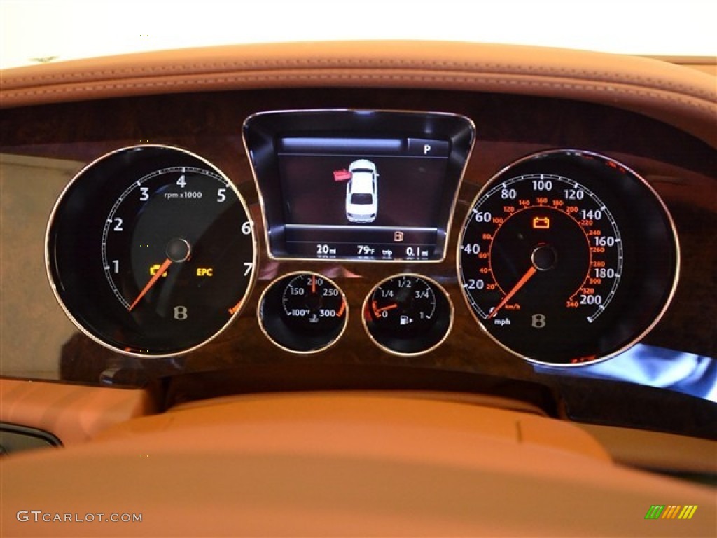 2012 Bentley Continental Flying Spur Standard Continental Flying Spur Model Gauges Photo #53873245