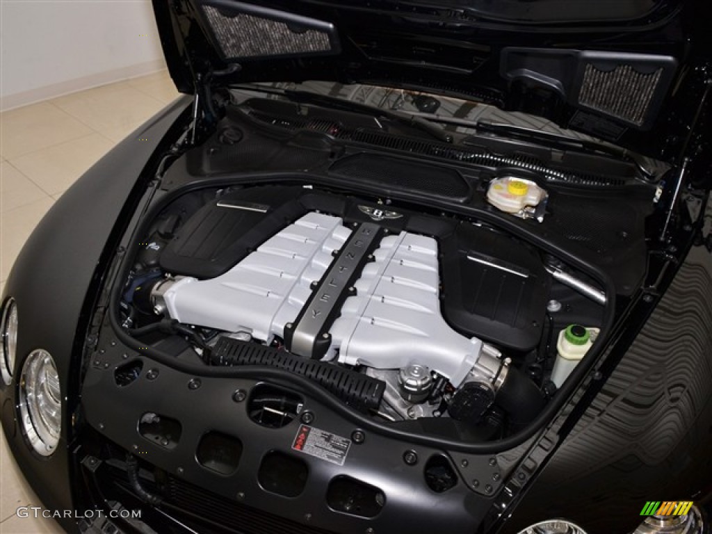 2012 Bentley Continental Flying Spur Standard Continental Flying Spur Model 6.0 Liter Twin-Turbocharged DOHC 48-Valve VVT W12 Engine Photo #53873378