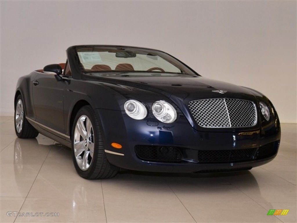 Dark Sapphire 2008 Bentley Continental GTC Standard Continental GTC Model Exterior Photo #53873422