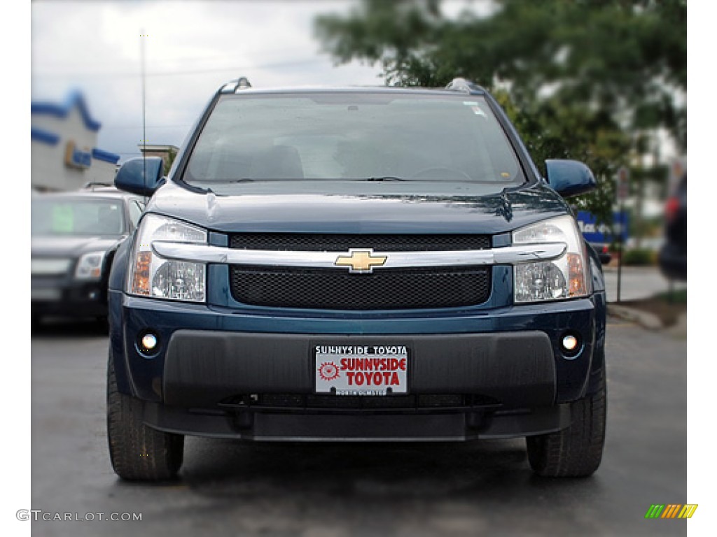 2006 Equinox LT AWD - Bermuda Green Metallic / Light Gray photo #2