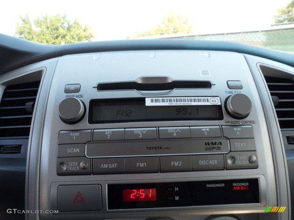 2011 Toyota Tacoma V6 PreRunner Double Cab Audio System Photos