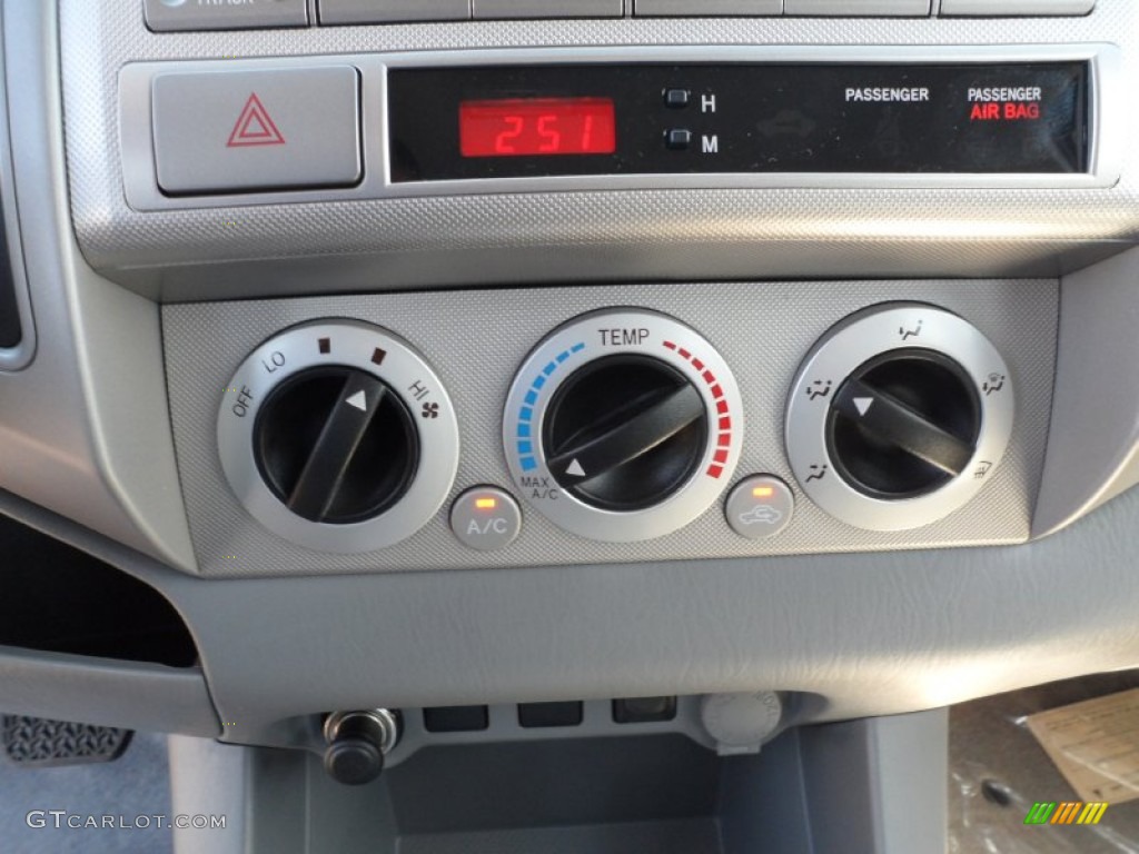 2011 Toyota Tacoma V6 PreRunner Double Cab Controls Photo #53875558