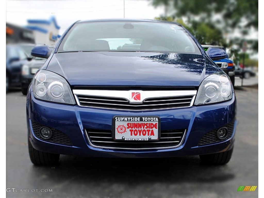 2008 Astra XR Coupe - Twilight Blue / Charcoal photo #3